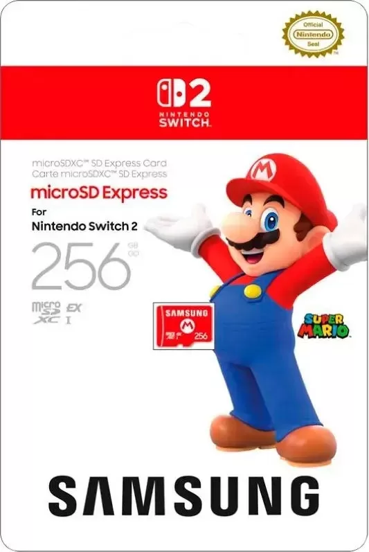 Samsung MicroSD Express per Nintendo Switch 2