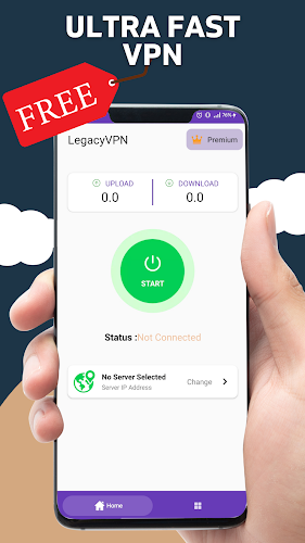 Legacy VPN - Secure VPN Proxy 스크린샷 1