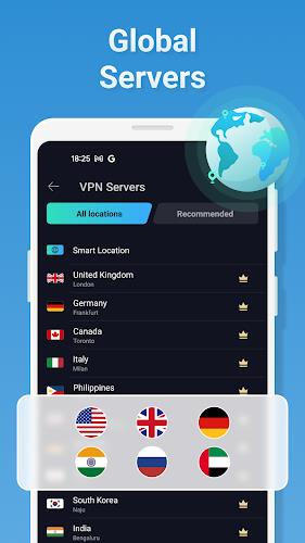 VPN Proxy Master - Vpn seguro Captura de tela 2