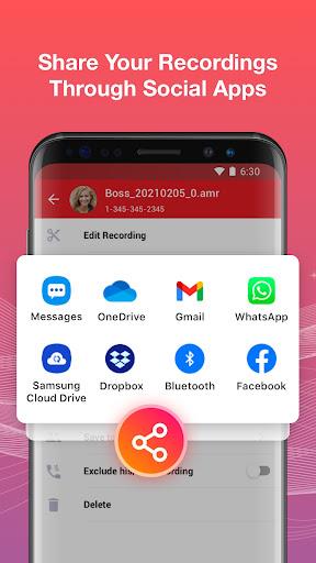 Call Recorder - Auto Recording Tangkapan skrin 3