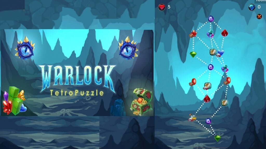 Warlock TetroPuzzle Adalah Gabungan Candy Crush, Tetris dan Dungeon yang Penuh Dengan Sihir