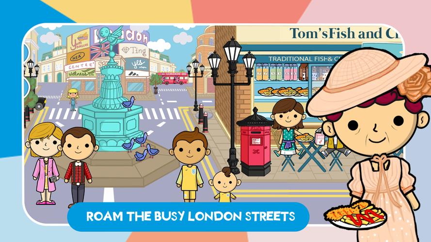 Lila's World: Travel The World Скриншот 1