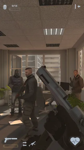 SWAT Shooter Police Action FPS Скриншот 1