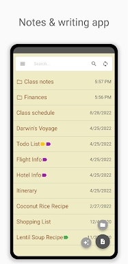 Inkpad Notizblock - Notizen Screenshot 1