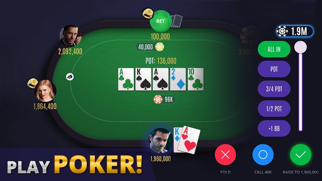 Poker Arena Champions - Texas Hold'em & Omaha Screenshot 1