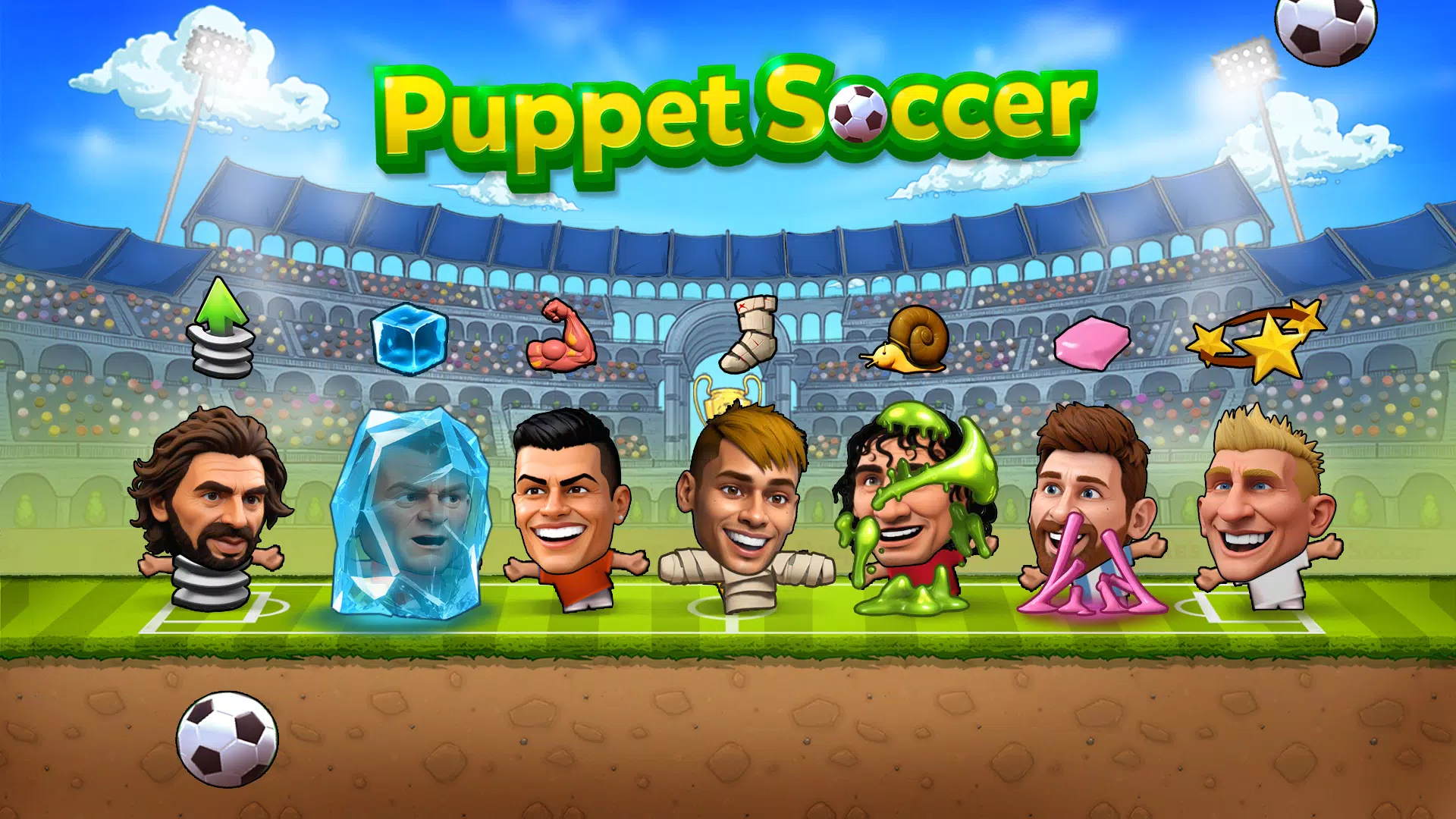 Puppet Soccer - Football スクリーンショット 4