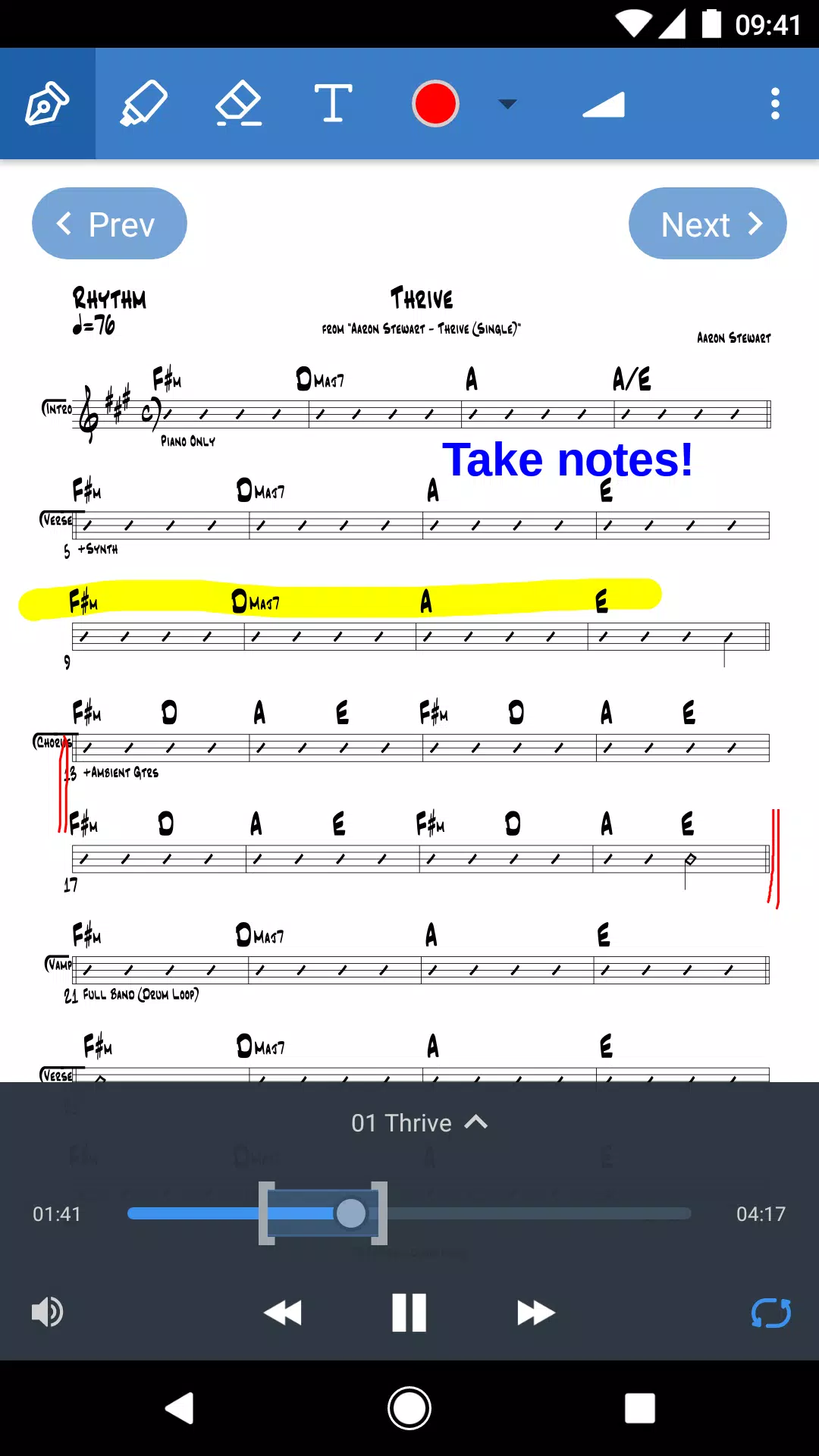 Planning Center Music Stand Tangkapan skrin 2