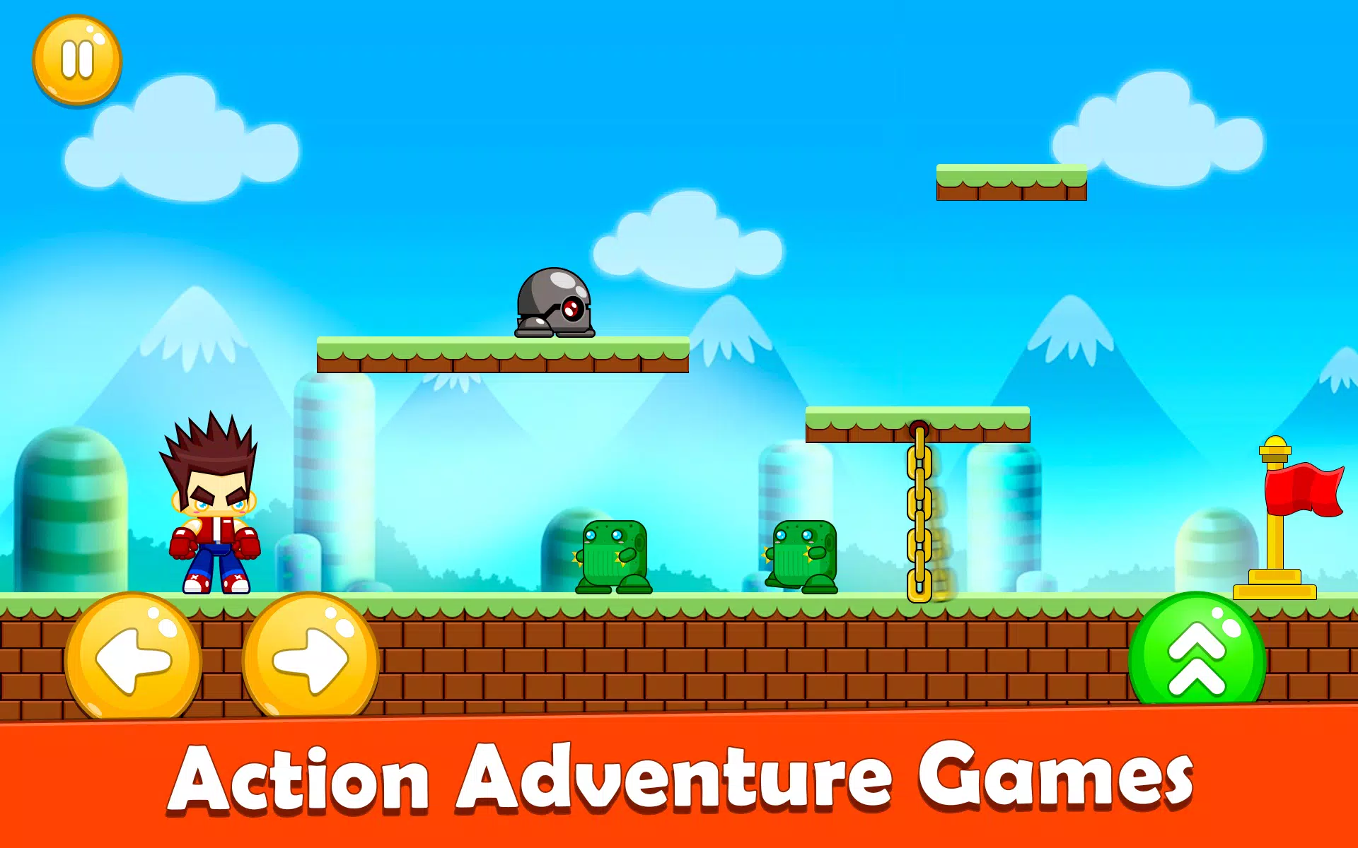Brave Hero Adventures Game ภาพหน้าจอ 2