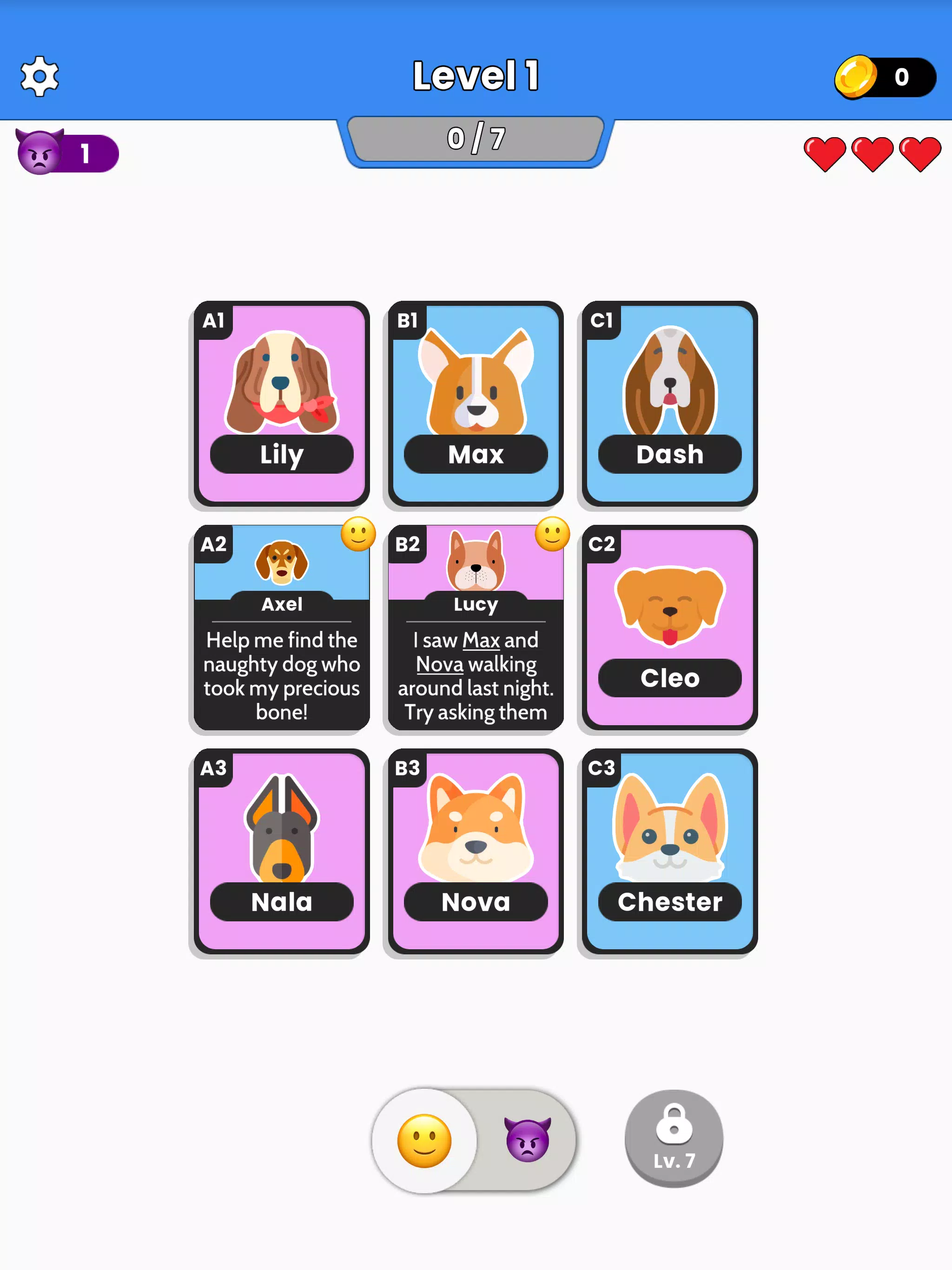 Clue Master - Logic Puzzle 스크린샷 2