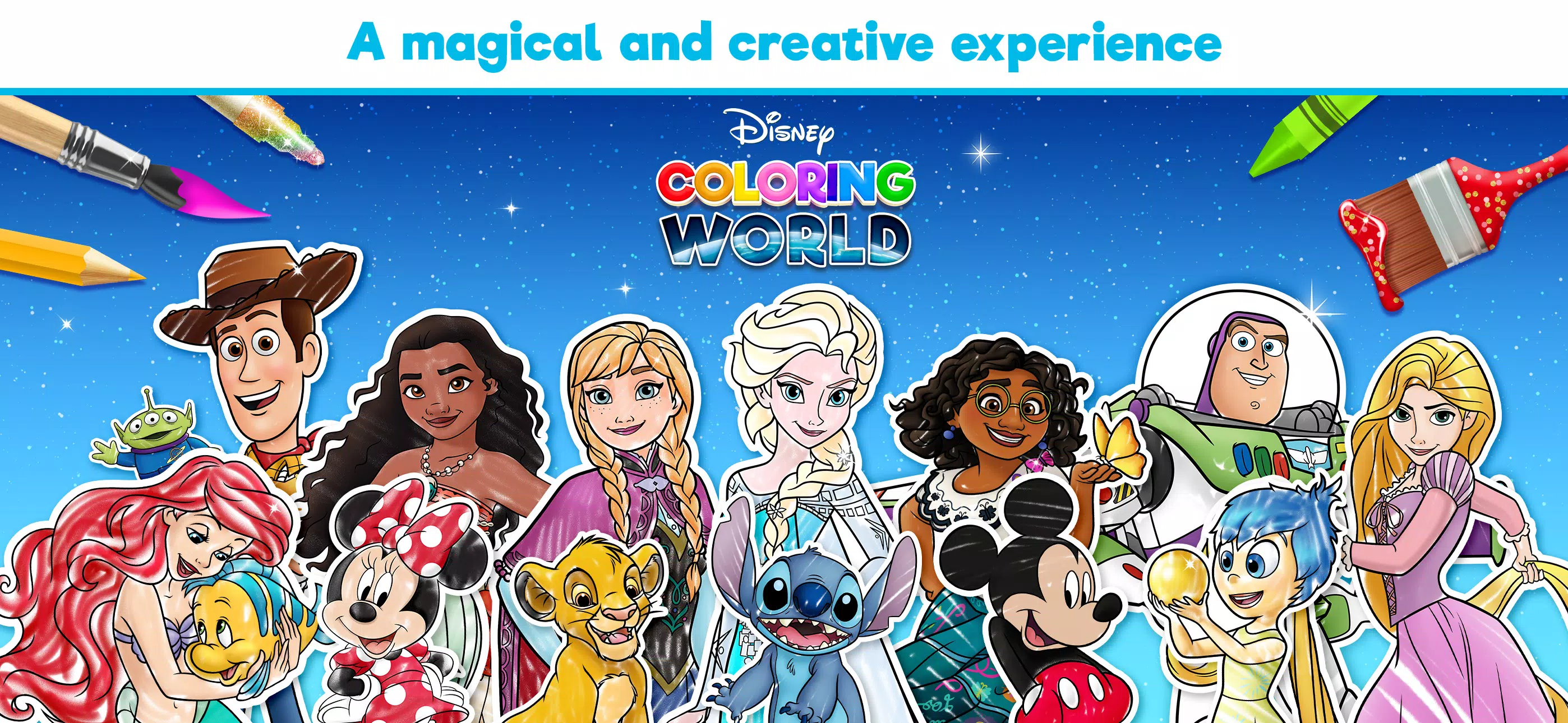 Disney Coloring World應用截圖第1張