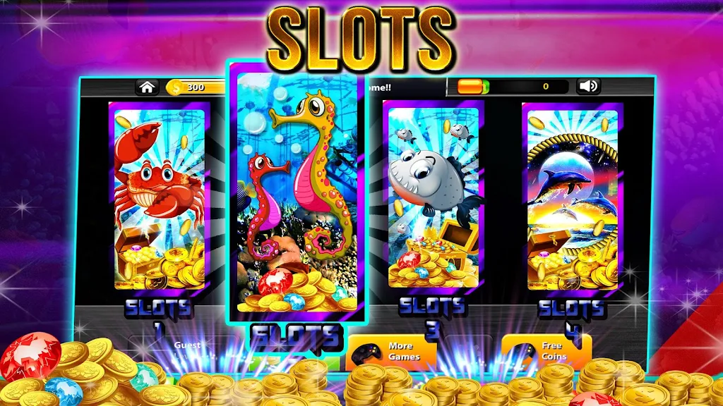 Schermata Dolphin Slots: Big fortune 3