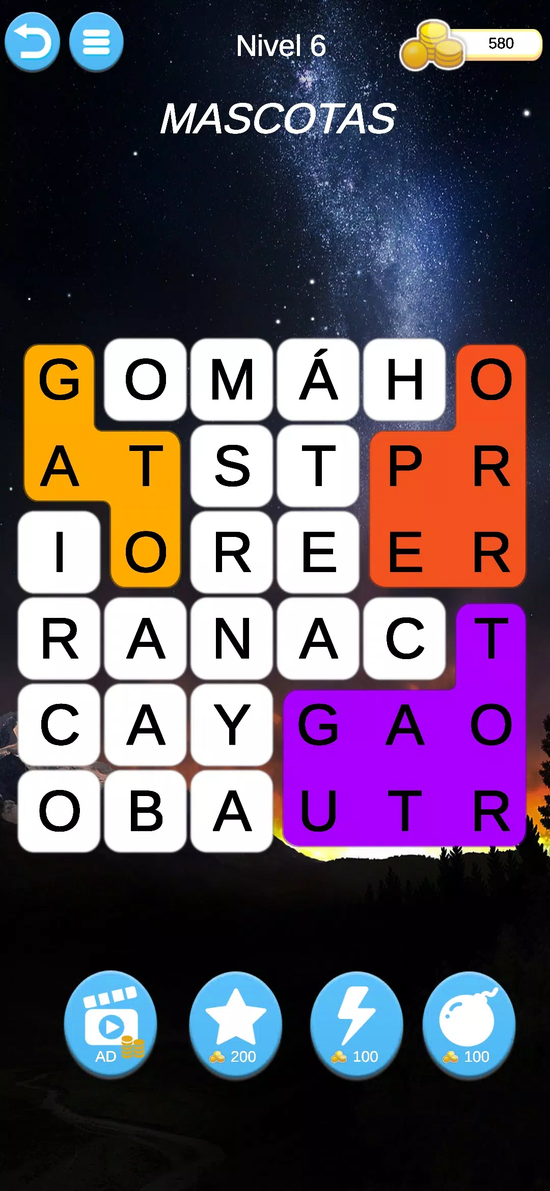 Juego Mental Palabras স্ক্রিনশট 4