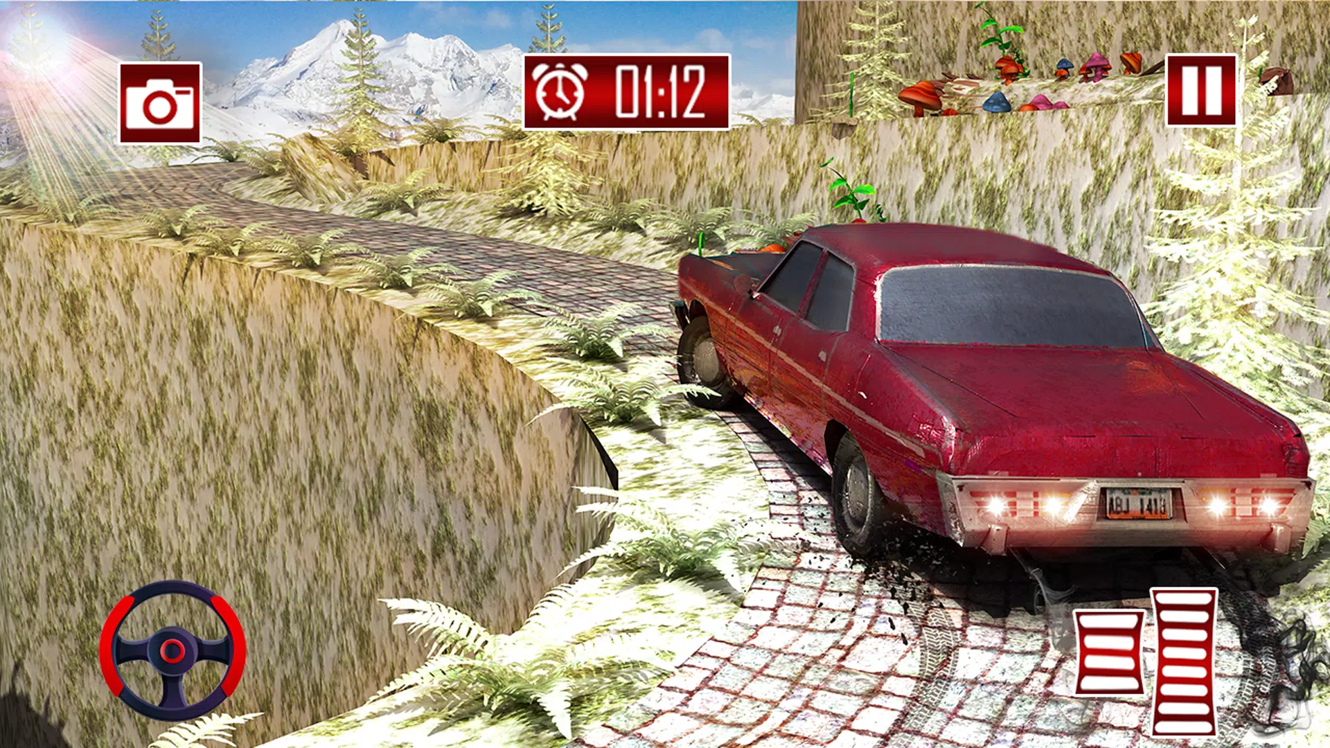 Classic Car Real Driving Games Schermafbeelding 2