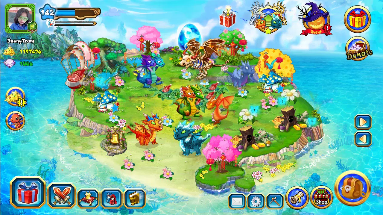Đảo Rồng Mobile スクリーンショット 1