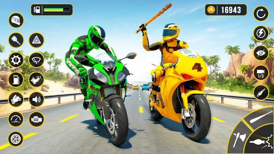 Moto Attack - Bike Racing Game Zrzut ekranu 2