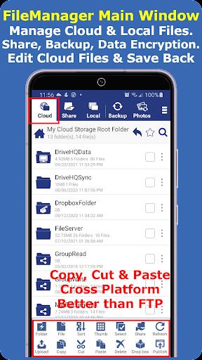 Cloud File Manager Screenshot 2