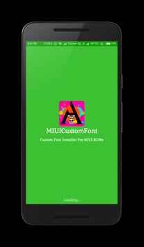 Schermata Custom Font Installer For MIUI 3