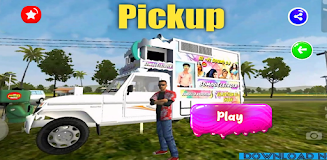 Mod bussid dj pickup simulator Screenshot 3