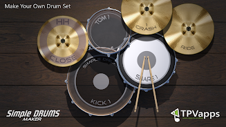 Drums Maker: Drum simulator Capture d'écran 1