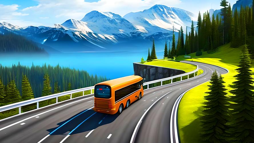 Bus Simulator Games: Bus Games Ekran Görüntüsü 1