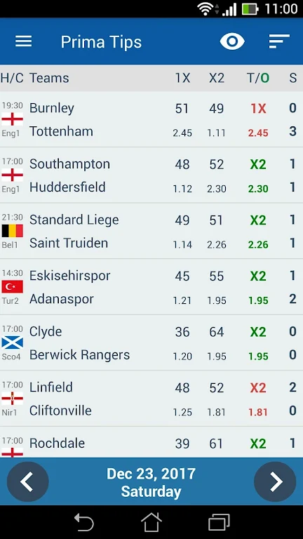 Predicaciones Fútbol PrimaTips Captura de pantalla 4