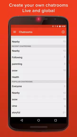 FireChat Captura de tela 3