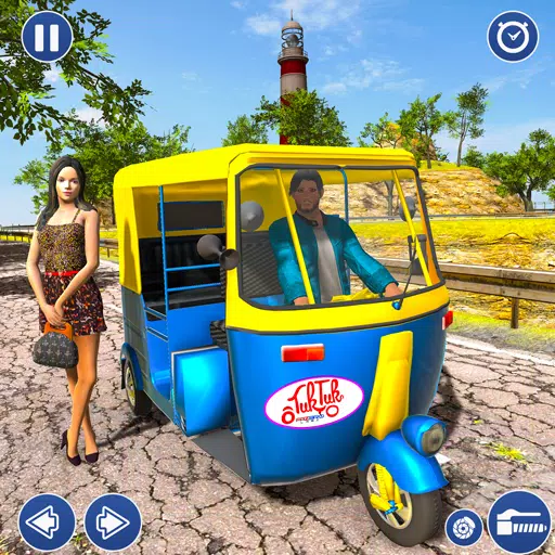 Schermata City Taxi Auto Rickshaw Game 1