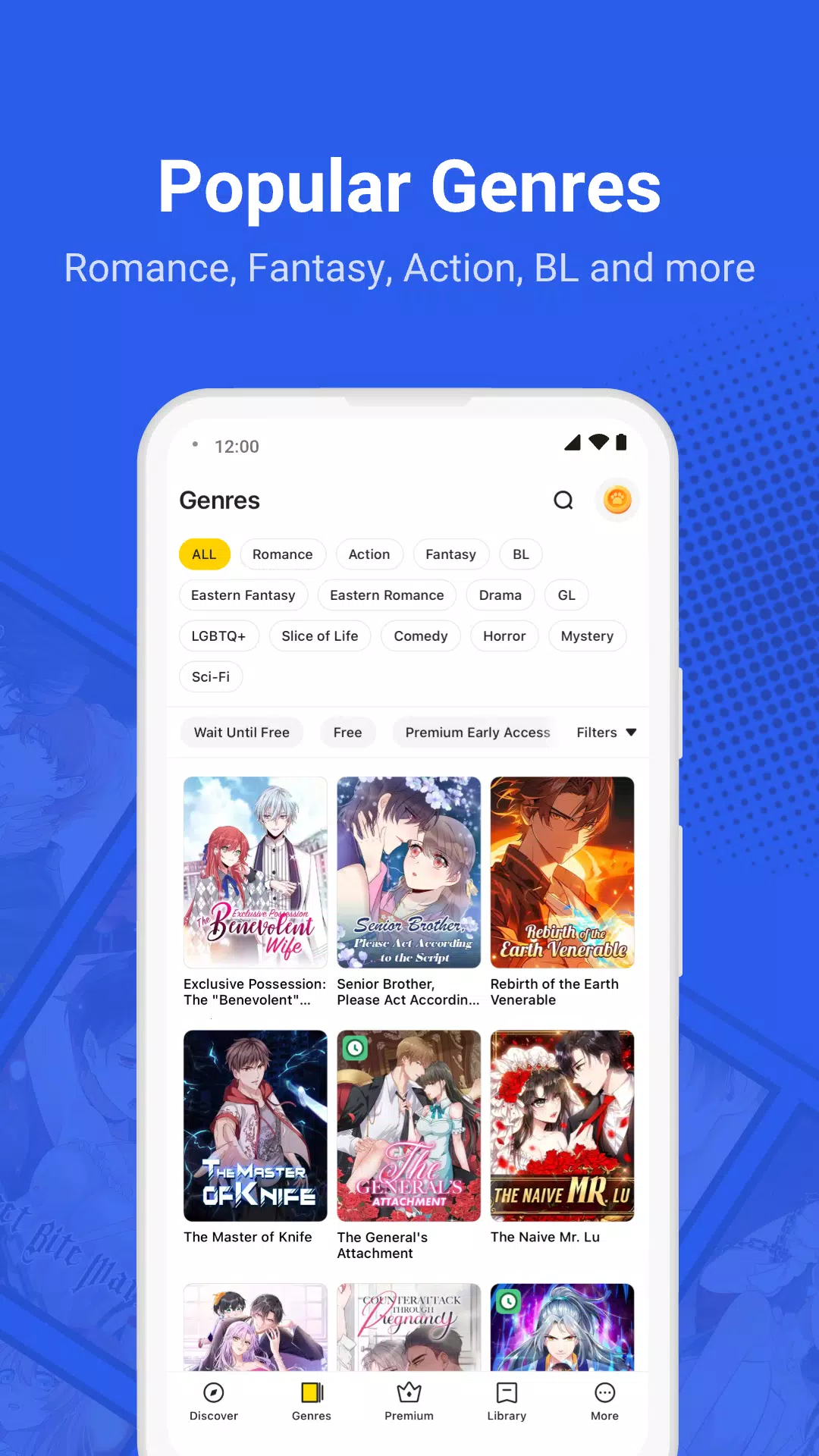 WebComics - Webtoon & Manga应用截图第4张
