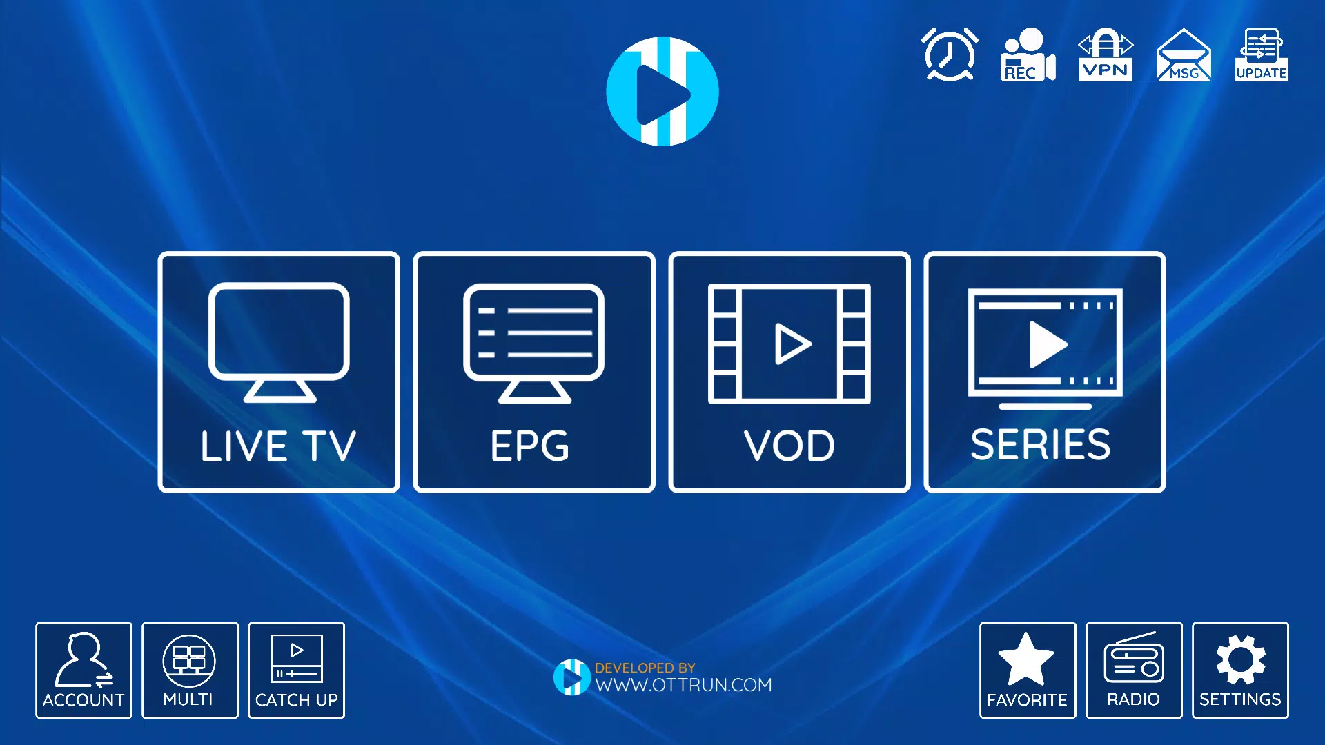 XCIPTV PLAYER स्क्रीनशॉट 1
