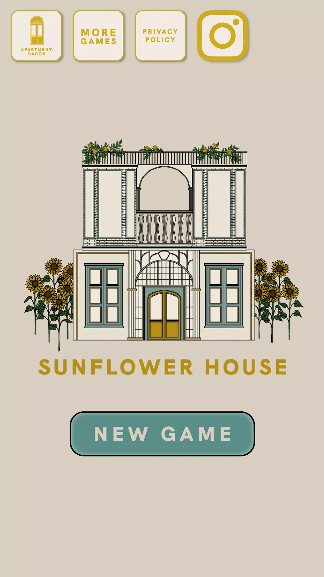 Schermata SUNFLOWER HOUSE : ROOM ESCAPE 1