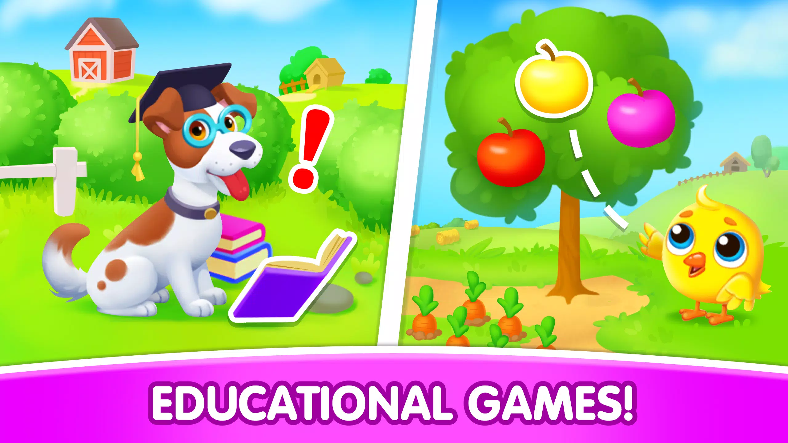 Education tablet game for kids Скриншот 1