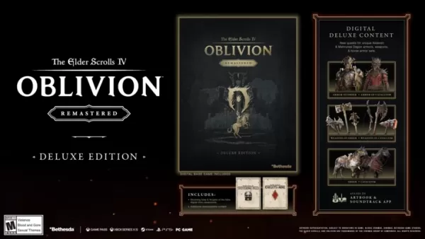Elder Scrolls Oblivion Remasterizado por remaster y DLC