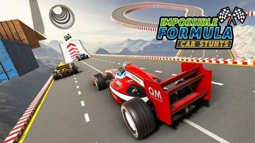 Formula Car Racing Stunts Ramp Captura de pantalla 2