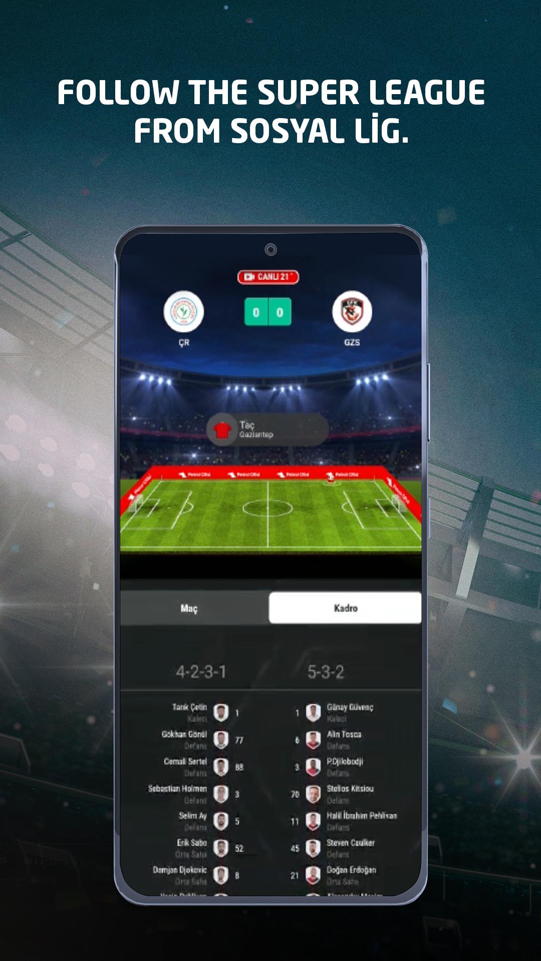 Sosyal Lig - Football Game Ảnh chụp màn hình 4