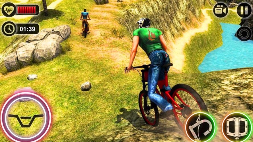 BMX Offroad Racing-Cycle Games Captura de pantalla 4