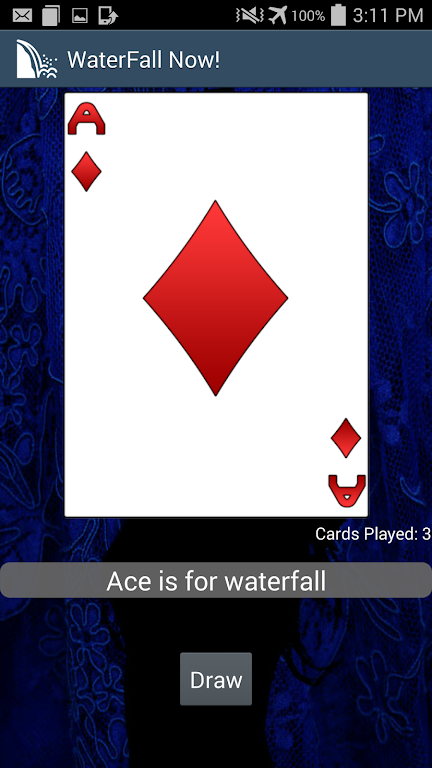 Waterfall Now! (card game) スクリーンショット 2