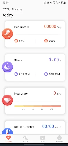 ZGfit Скриншот 2