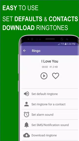 Ringo Ringtones Notifications Ekran Görüntüsü 3