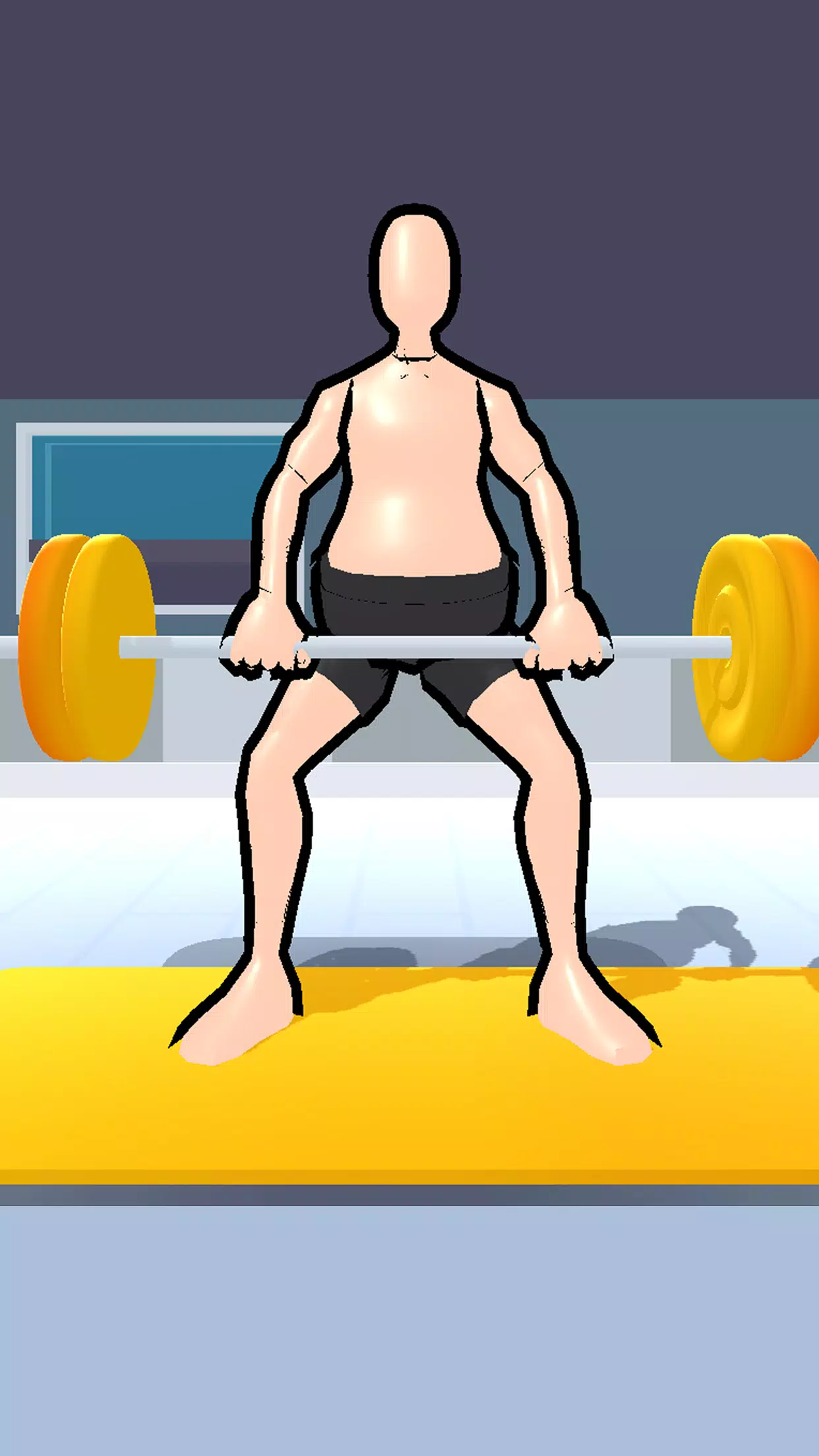 Grow Muscles：Gym Game ဖန်သားပြင်ဓာတ်ပုံ 1