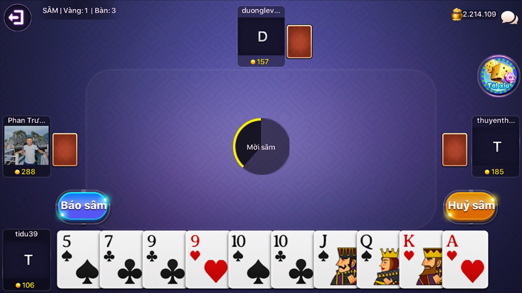 GAME BAI DOI THUONG - DANH BAI XANH CHIN應用截圖第3張