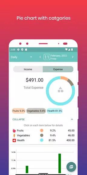 Day-to-day Expenses ဖန်သားပြင်ဓာတ်ပုံ 4