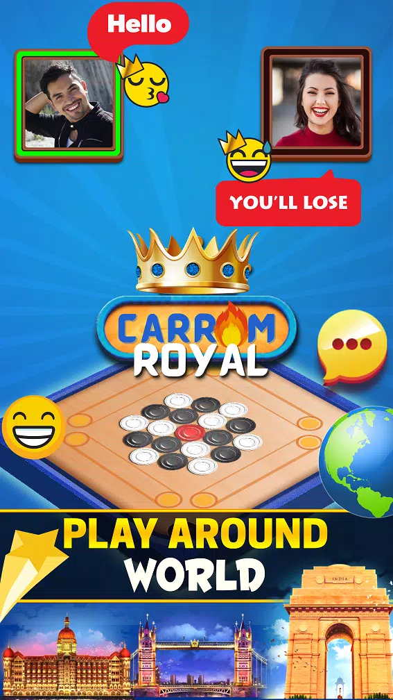 Carrom Royal スクリーンショット 1