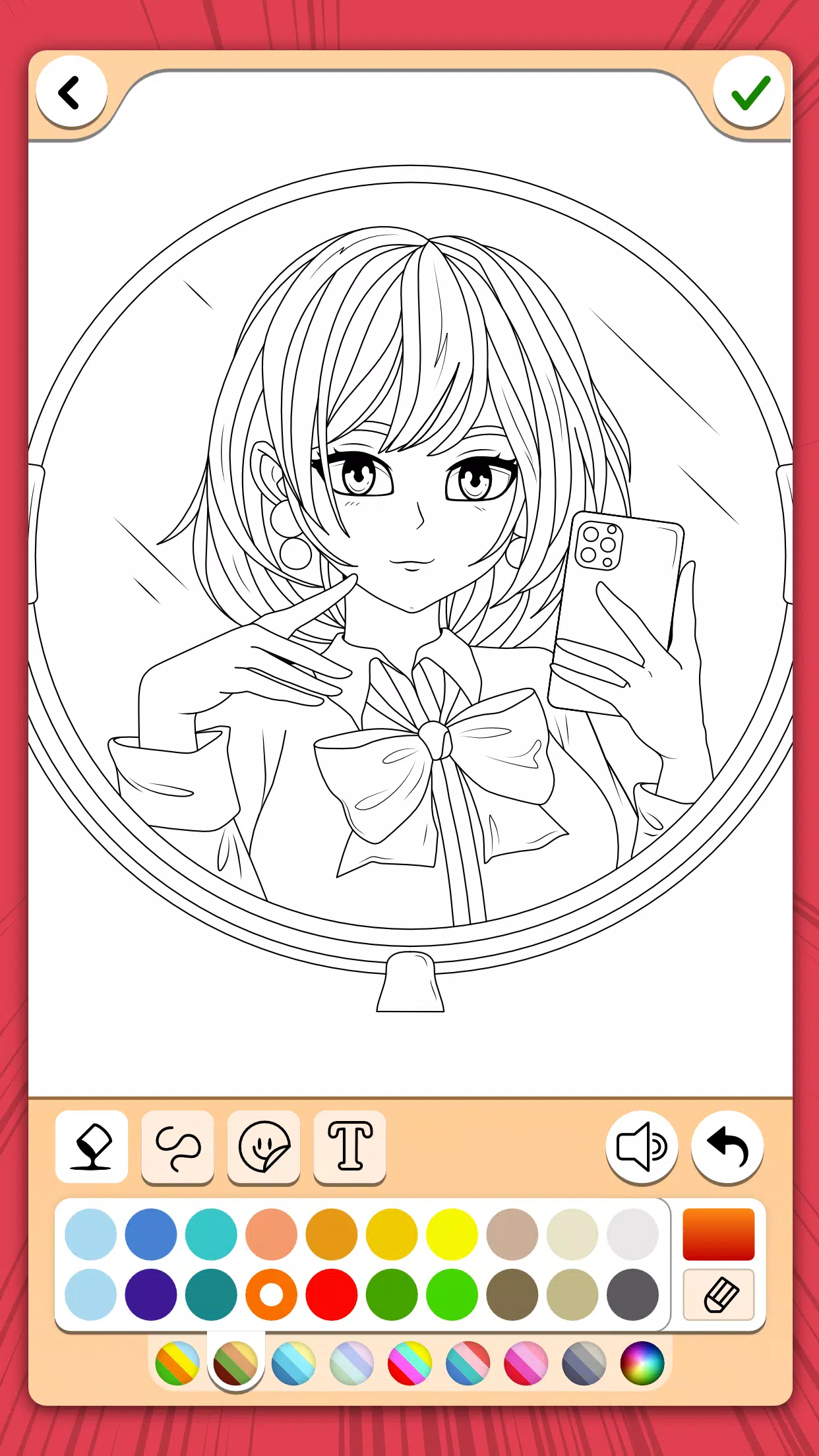 Manga Coloring Book Screenshot 2