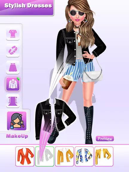 Fashion Makeup: Dress Up Girls スクリーンショット 3