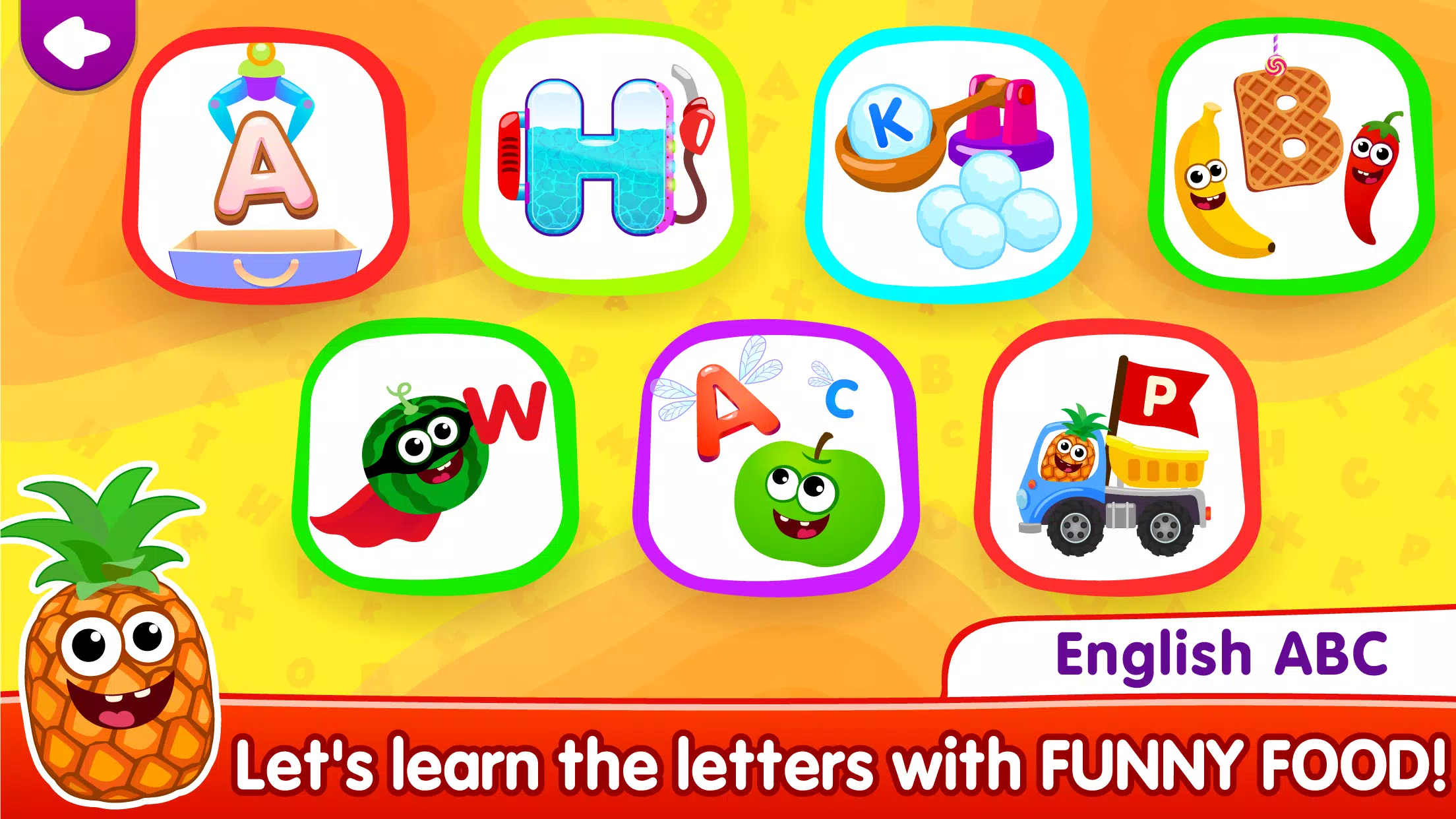 ABC kids! Alphabet learning! Tangkapan skrin 1