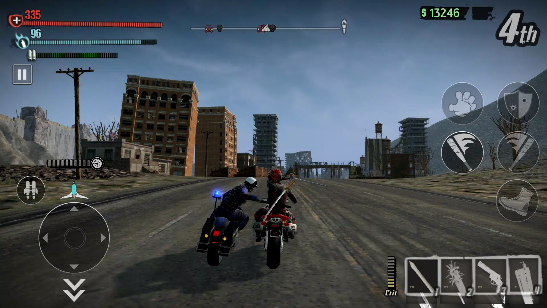 Schermata Road Redemption Mobile 2