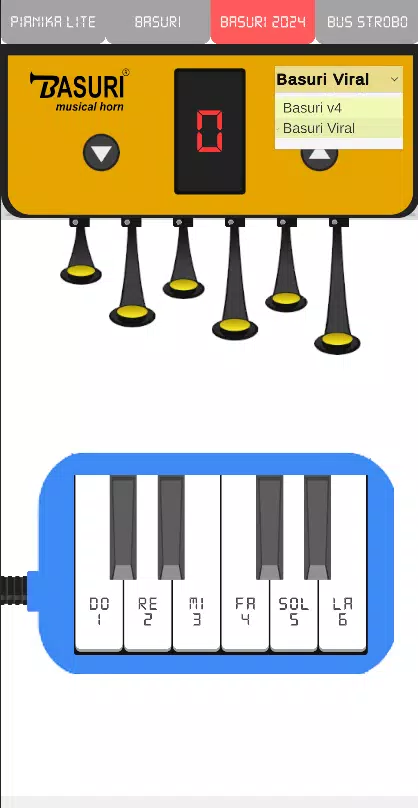 Pianika Lite Basuri V24 ภาพหน้าจอ 1