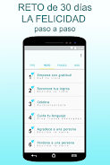 Ser feliz Reto 30 días Capture d'écran 3