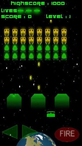 Invaders - Classic Shooter Tangkapan skrin 1