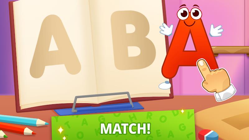 ABC kids! Alphabet, letters Ekran Görüntüsü 2